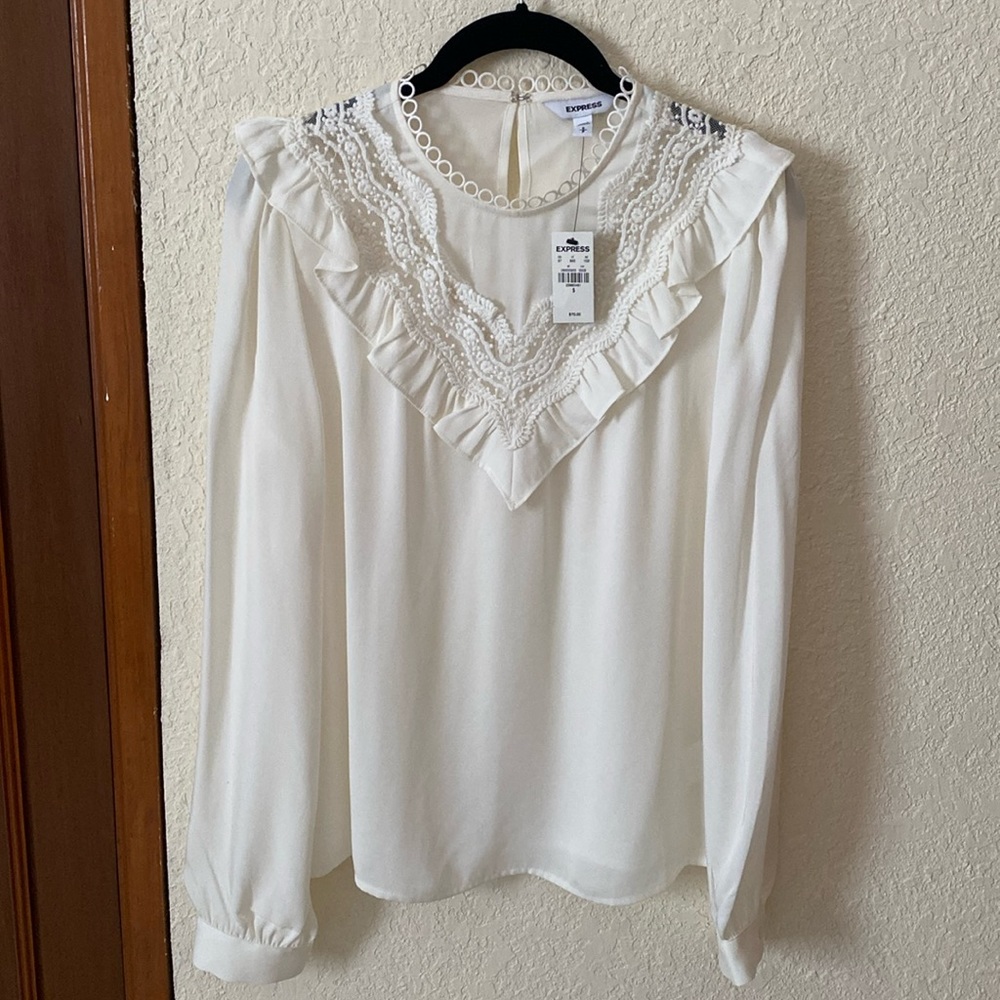 Express - Victorian Style Blouse - Size S